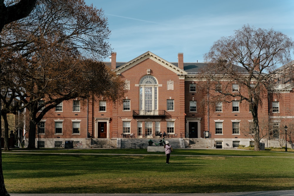 Brown University campus main green